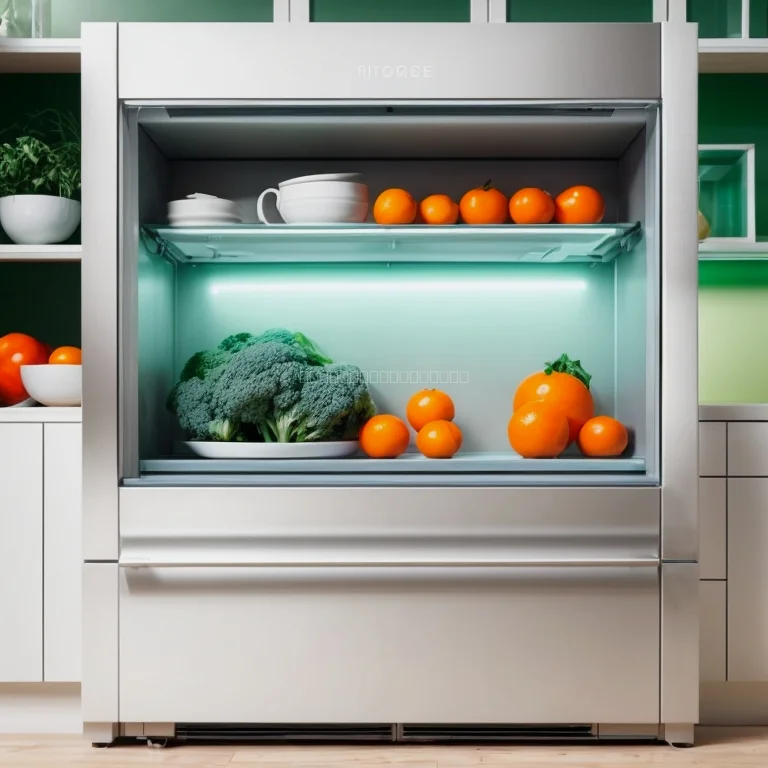 AIフードストレージシステムの内部表示